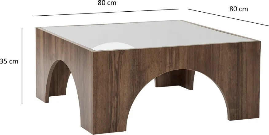 Seine - Walnut, Dark Grey