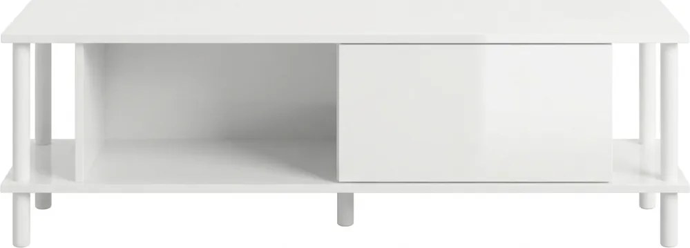 AKCIÓ TV-állvány Paris 150 cm, fehér II. osztály