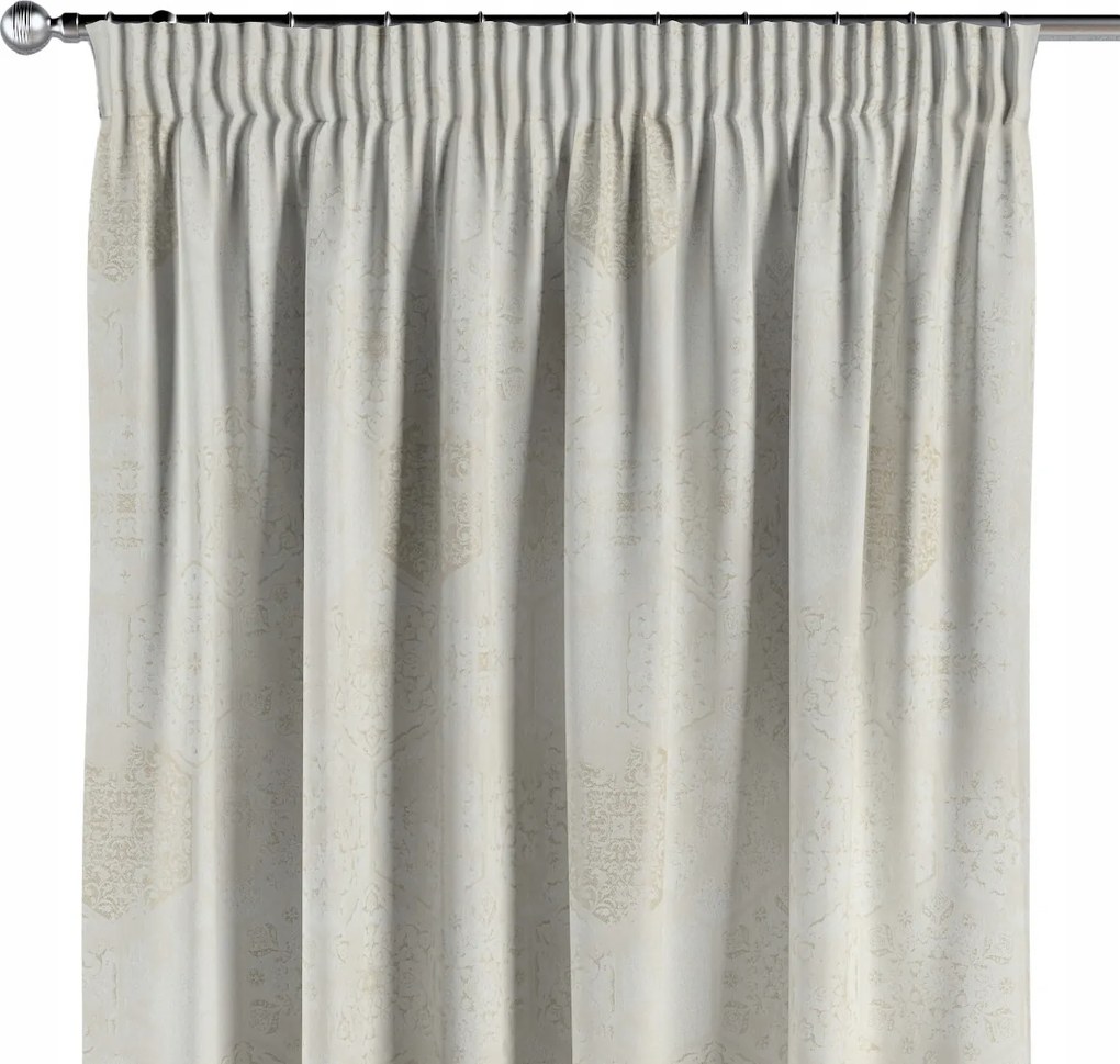 Függöny ráncoló szalaggal 1 db 130x260cm fehér