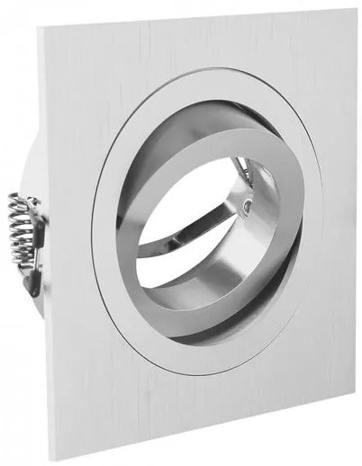 Lámpa Mennyezeti lámpatest MORENA, IP20, négyzet, ezüst