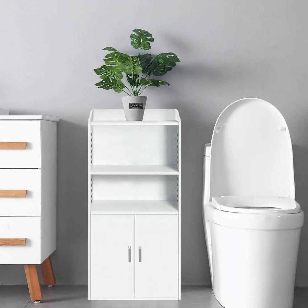 Kis méretű fürdőszobai szekrény, fehér