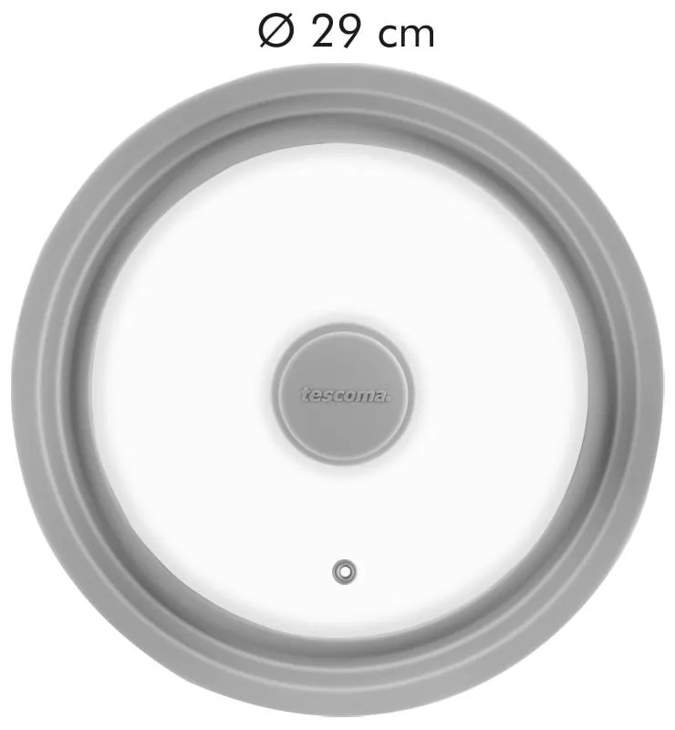 Üveg-szilikon fedő ø 29 cm Unicover – Tescoma