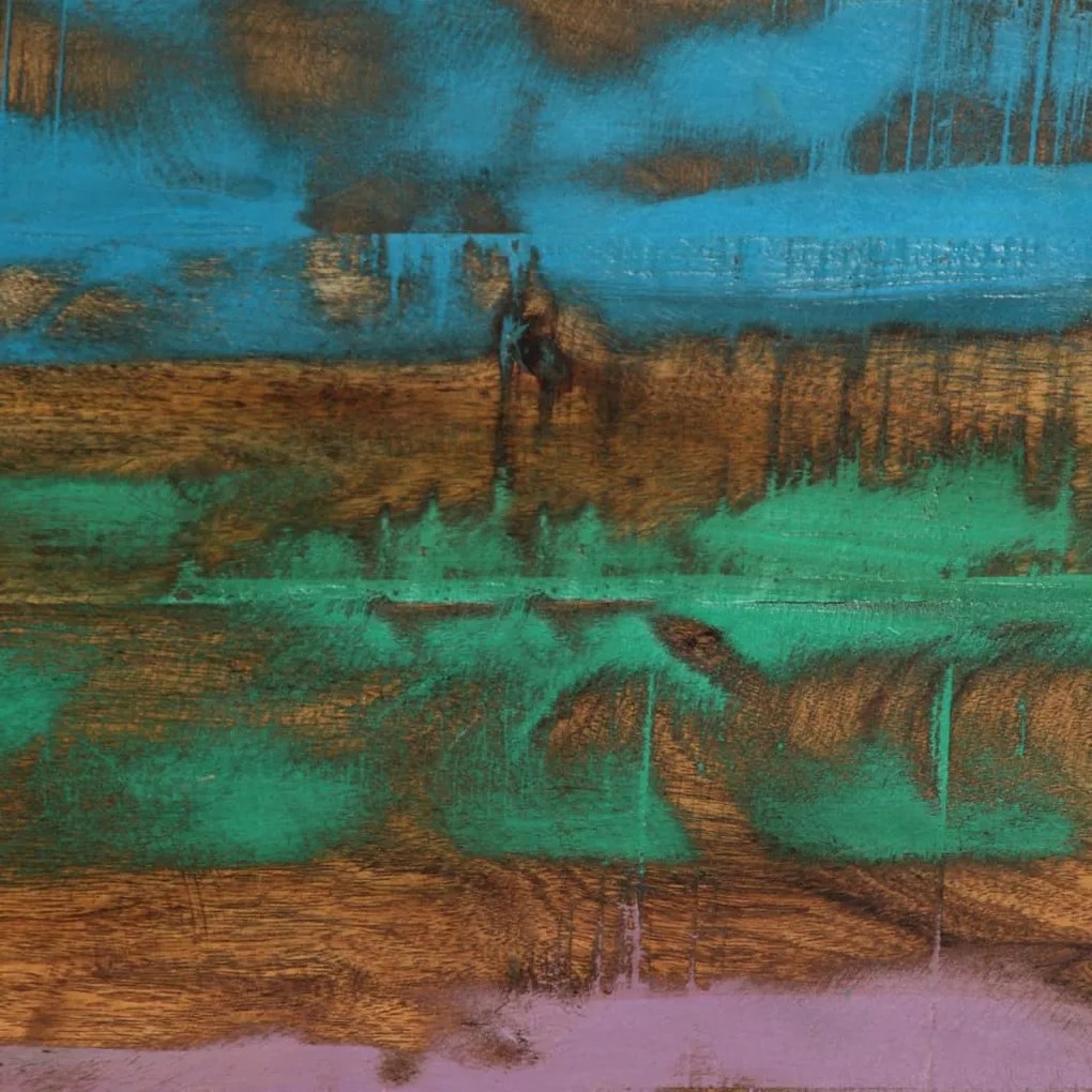 tömör akácfa dohányzóasztal 100 x 55 x 40 cm