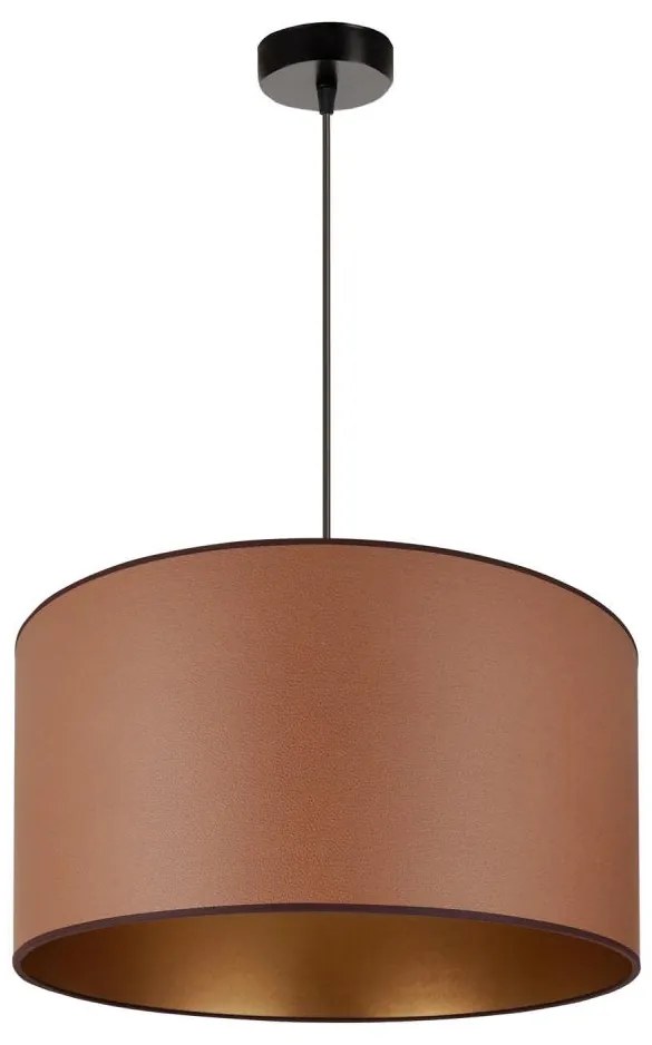 Brilagi - OREGON ROLLER VEGE függeszték 1xE27/15W/230V, 45 cm, barna