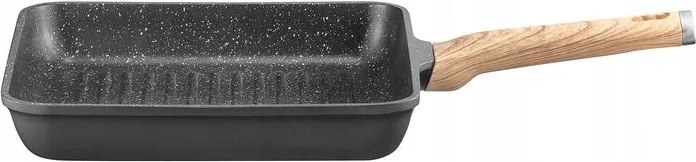 Noir grill serpenyő Qualum Basic Stone bevonattal 28 cm Ambition