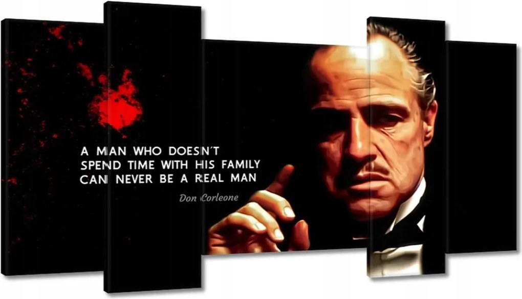 Festmények 120x65 A keresztapa Vito