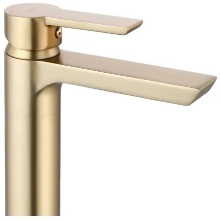 REA-B6412 - ARGUS 28,5 cm-es mosdócsaptelep, szálcsiszolt arany