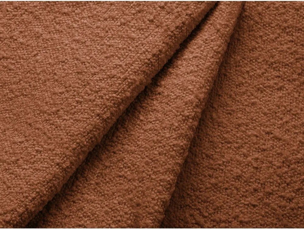 Barna buklé puff Molino – Micadoni Home