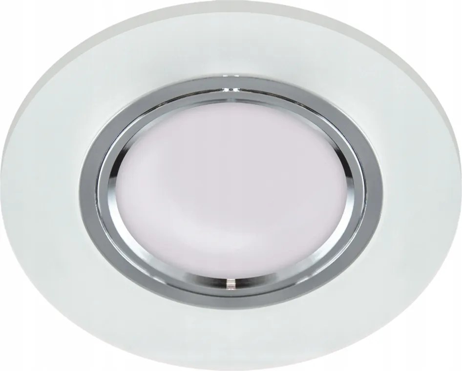 Mennyezeti spot lámpatest üveg kerek Selena C fagyálló fehér