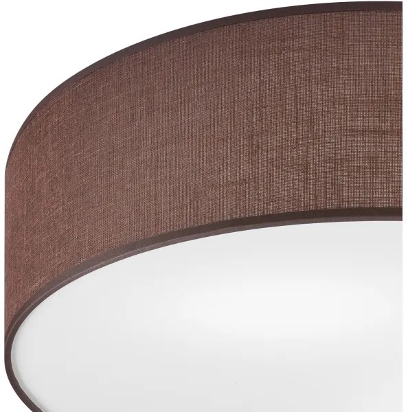 SIRJA mennyezeti lámpa 2x E27, 15 W, 230 V, Ø 45 cm, barna