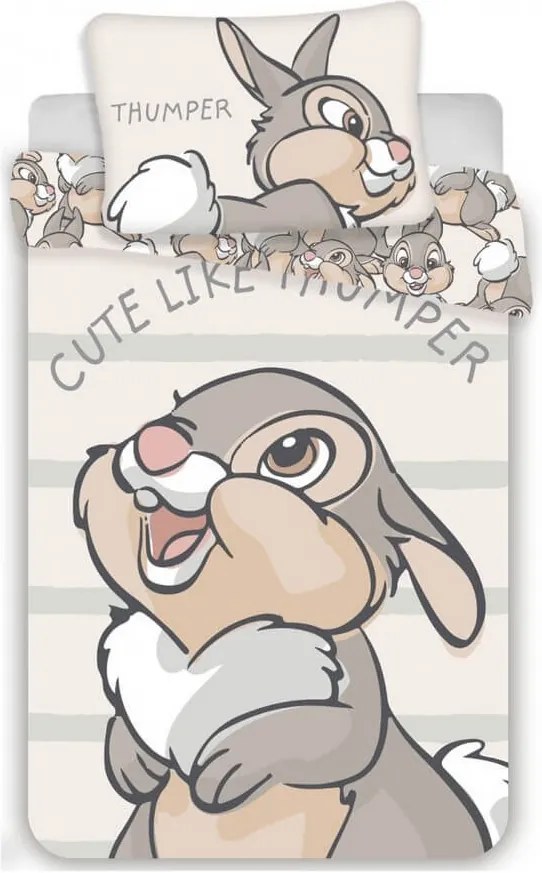 Nyuszi ovis ágyneműhuzat 100x135cm 40x60cm