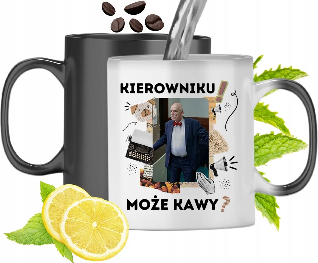 Mágikus Bögre Korwin Szabadság Színváltó Nyomtatott Fotóval