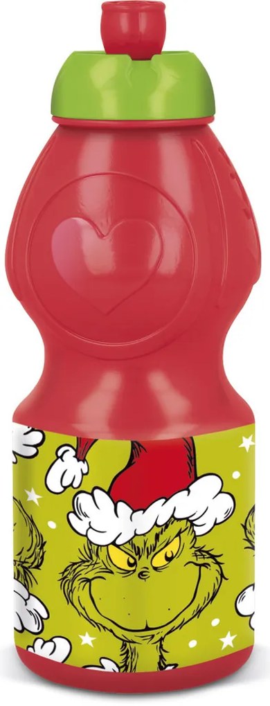 A Grincs Christmas Mischief műanyag sportkulacs 400 ml