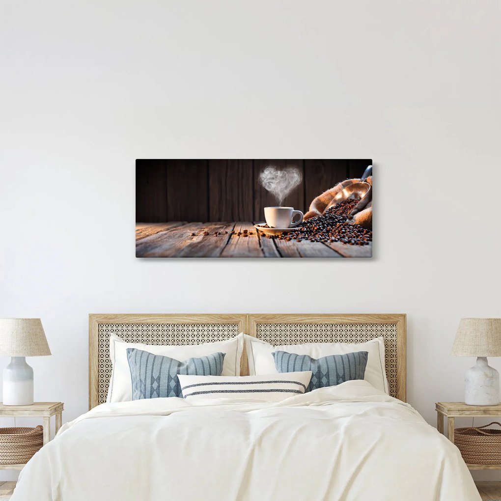 Kép - Kávé idő (120x50 cm)