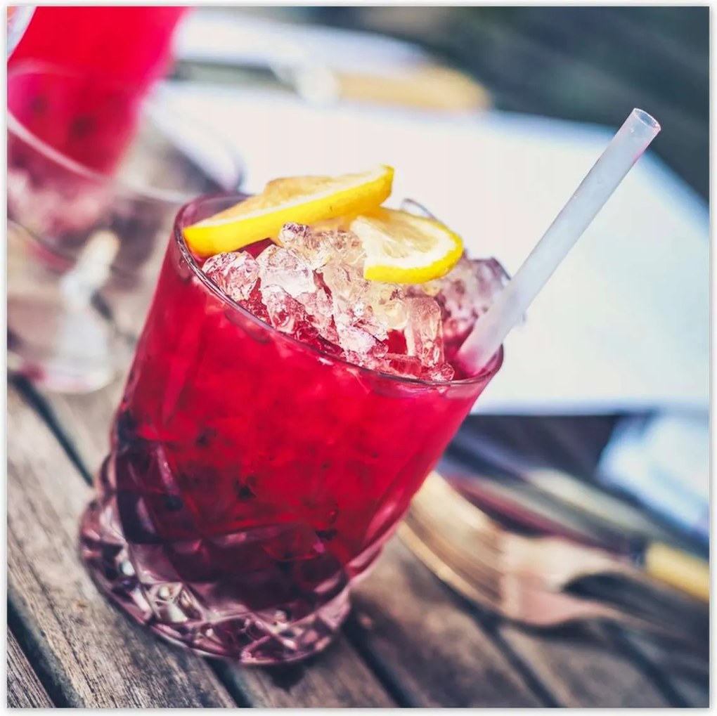 Poszterek 100x100 Gyümölcsös ital Ital