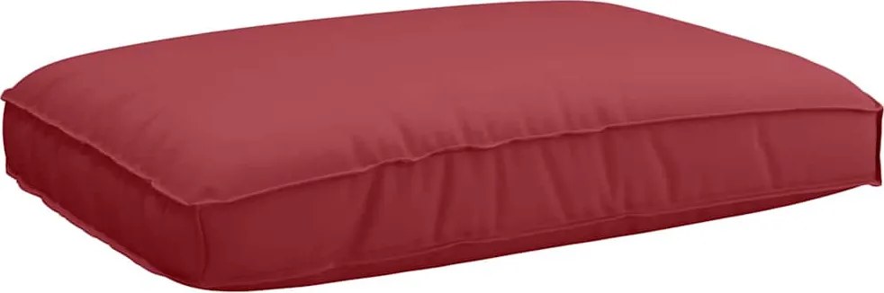 vidaXL Párna Bordó 120 x 80 x 12 cm Oxford Szövet