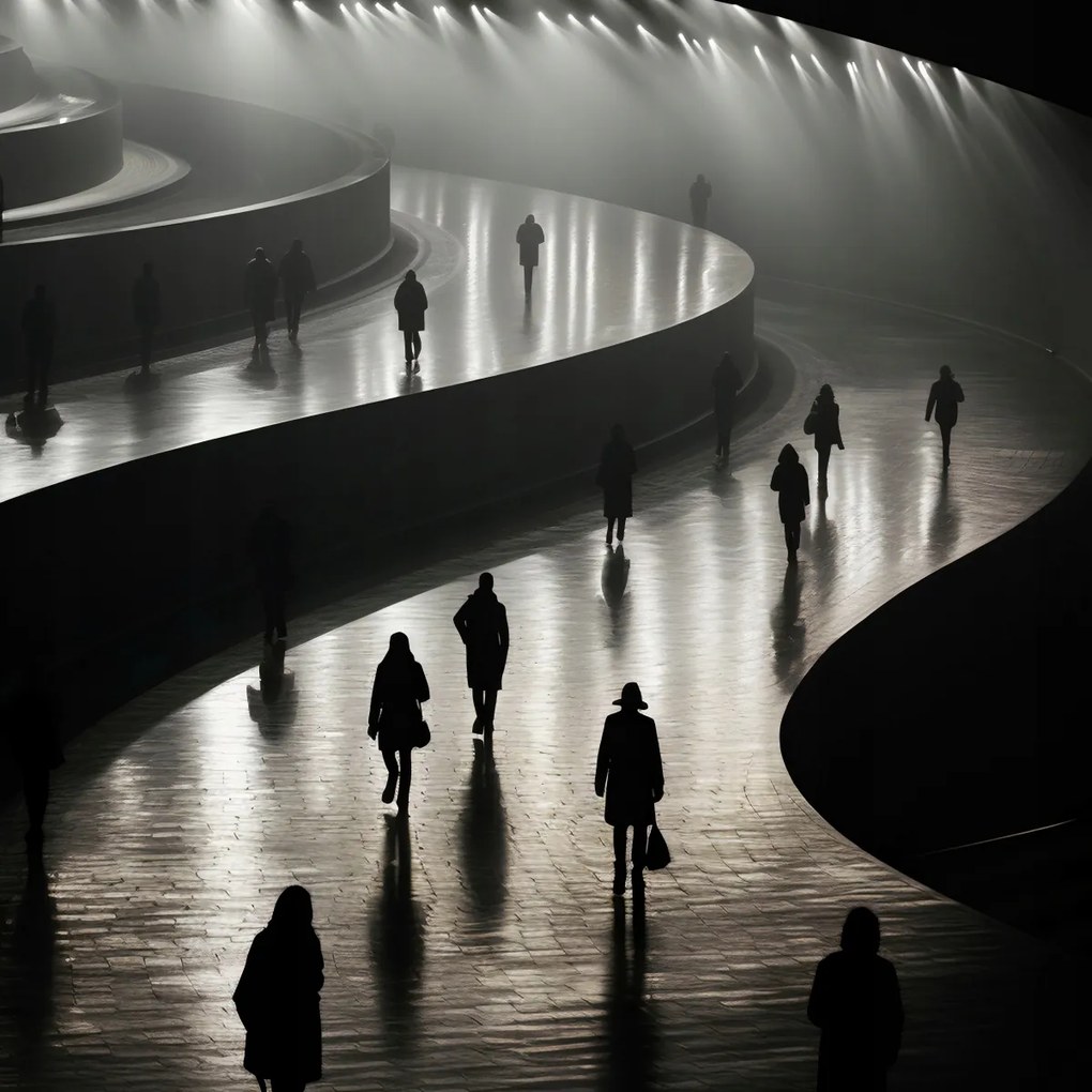 Poszter 20x20cm Sugárzás az árnyékban