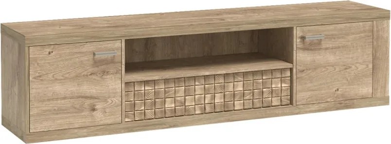 Aldabra Natural N-13 tv állvány, ribbeck tölgy, (LED-ek nélkül)