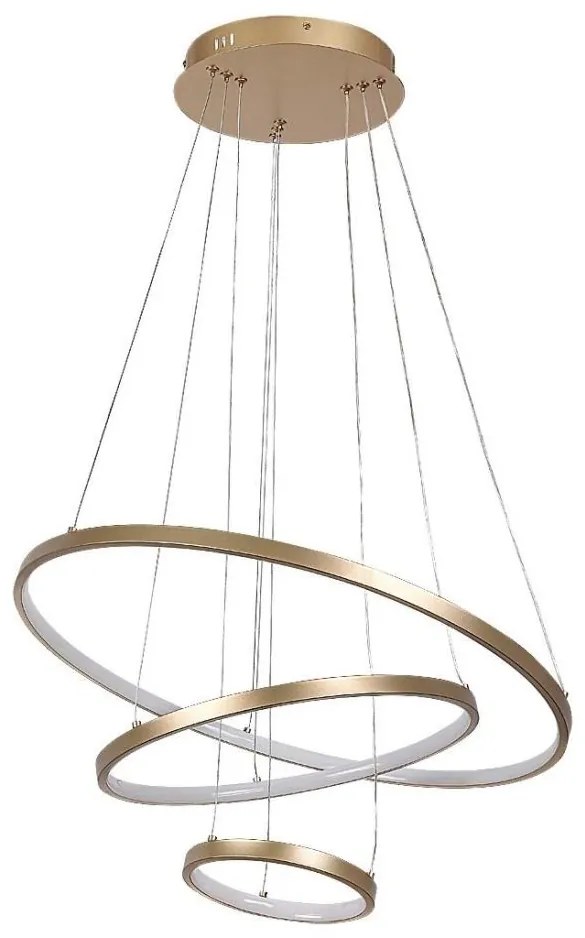 Rabalux 72349 - BELIZA fényerőszabályozható LED csillár kábelen LED/90W/230V 3000-6500K+DO