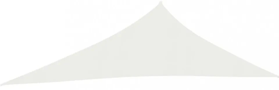 fehér HDPE napvitorla 160 g/m² 3 x 4 x 5 m