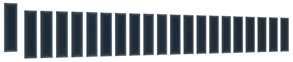Kárpitozott panel 20 db. Quadra 210x90x60 cm (kék). 1052010