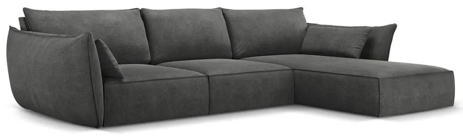 Szürke sarokkanapé (jobb oldali) Vanda – Mazzini Sofas
