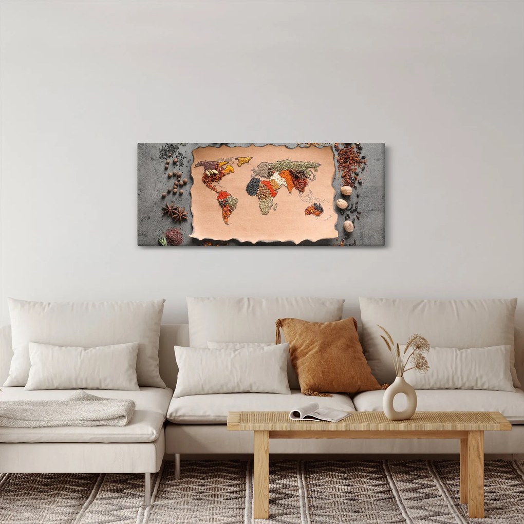 Kép - A világ fűszerei (120x50 cm)