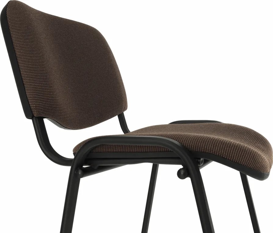 Irodai szék, barna, ISO NEW