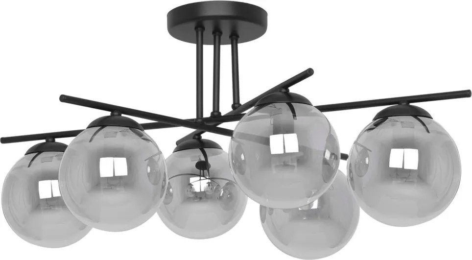 KAJA K-5167 GAMMA Mennyezeti Csillár Szürke E14 IP20