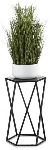 Virágállvány 40x24 cm fekete