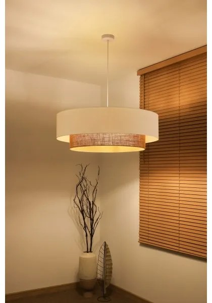 Brilagi - LED függőlámpa kábelre szerelve BOHO STYLE 3xE27/15W/230V átm. 80 cm
