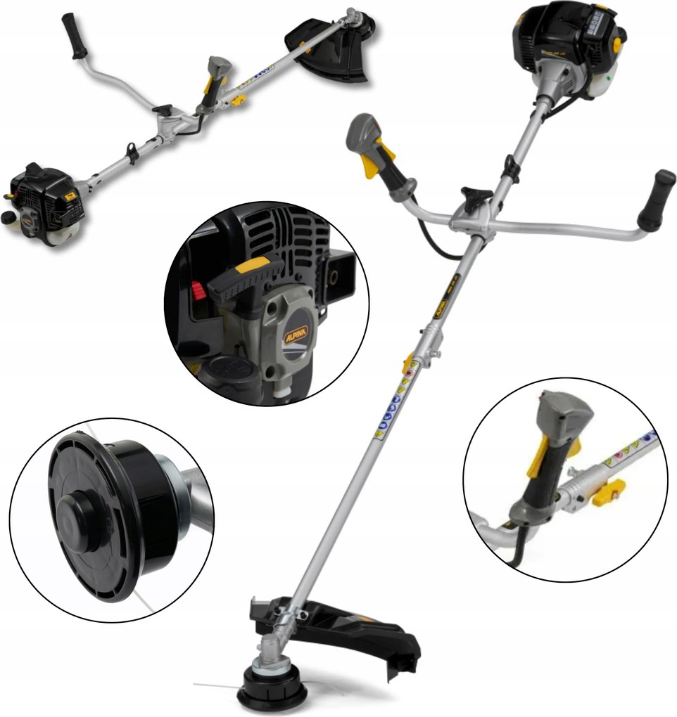 Fűszegélynyíró Alpina Abr 26 Jd 25,4 cm³ Set