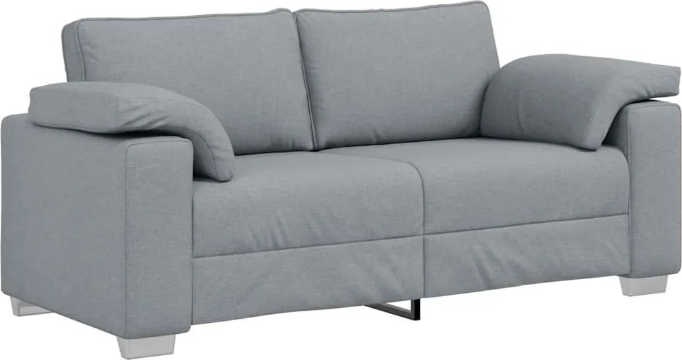 vidaXL Kanapé Világosszürke 180 x 80 x 82 cm szövet