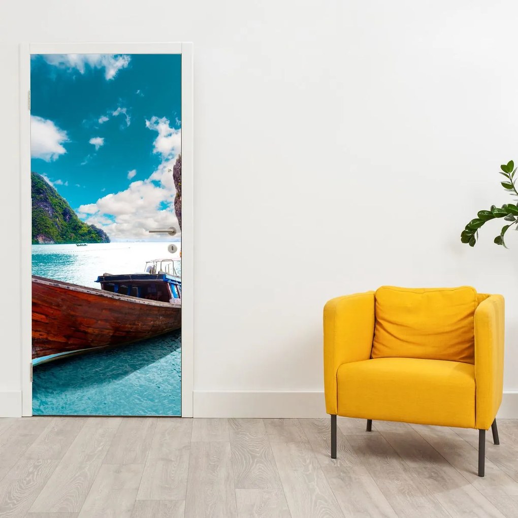 Fotótapéta ajtóra - Paradicsom a földön (95x205cm)