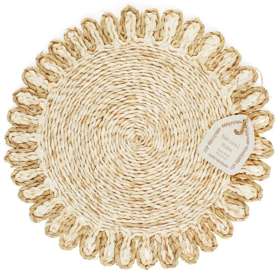 Kukoricacsuhé tányéralátét ø 38 cm Corn Husk – Rex London