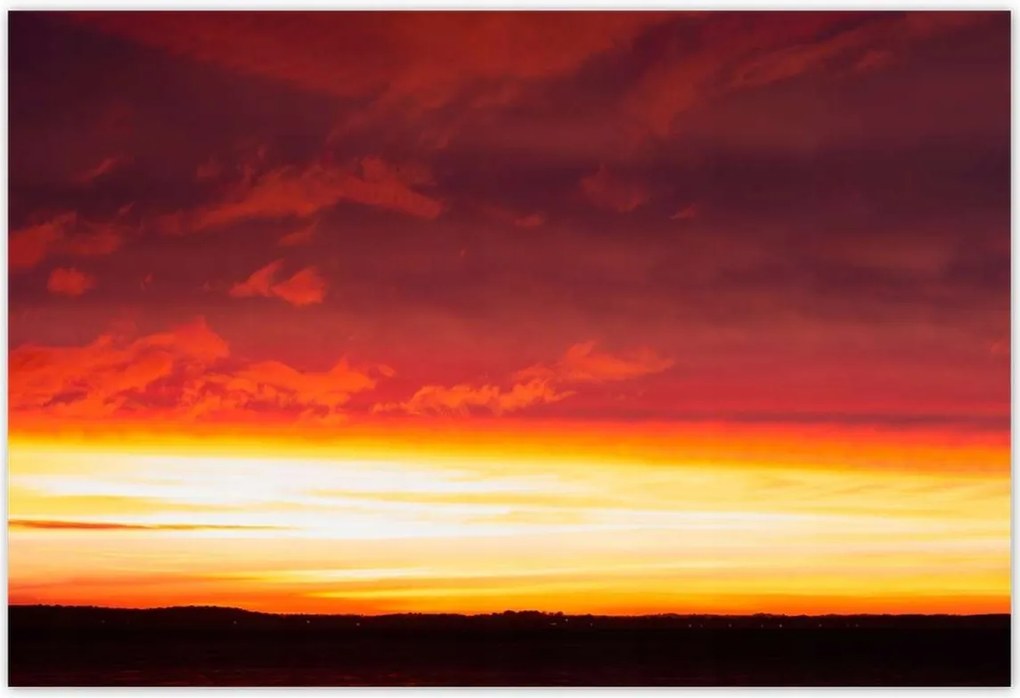 Poszterek 185x125 Sivatag naplemente