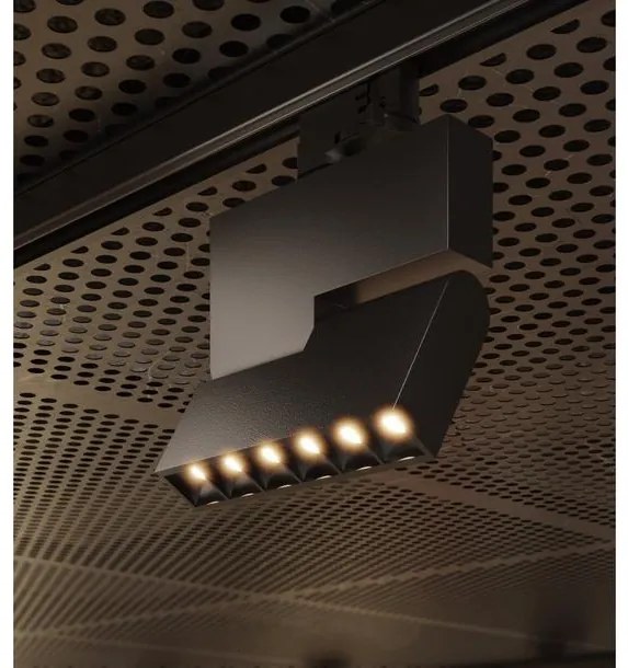 Lámpa Mennyezeti lámpatest SIERRA 18W 1620lm, AC220-240V, 50/60 Hz, PF>0,9, Ra≥80, IP20, IK08,4000K, 48°, fekete