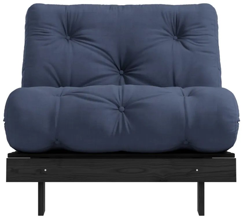 Sötétkék fotel Roots Black Night – Karup Design