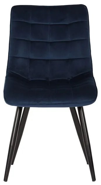 Kék Bársony Étkezőszék. CT-384 BLUE4