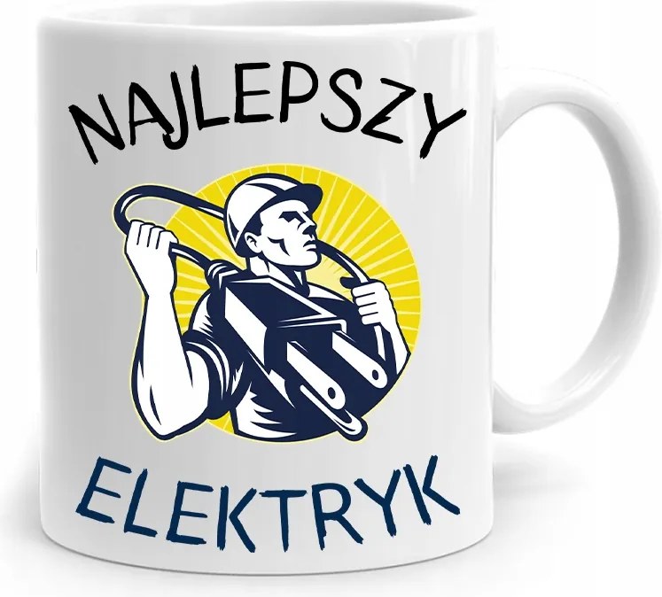 Bögre Ajándék Villanyszerelőnek A Legjobb Villanyszerelő fényképes nyomtatással