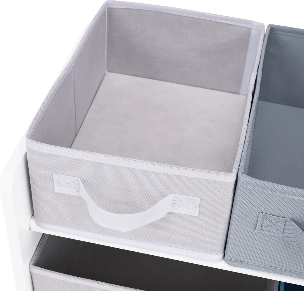 Rendszerező/Polcállvány játékokhoz, sokszínű/minta, DARLING TYP 2