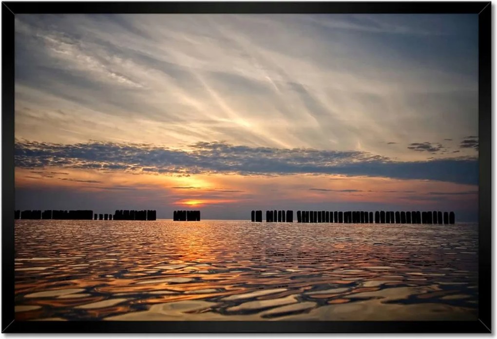 Poszterek keretben 60x40 Balti-tenger Nyugat