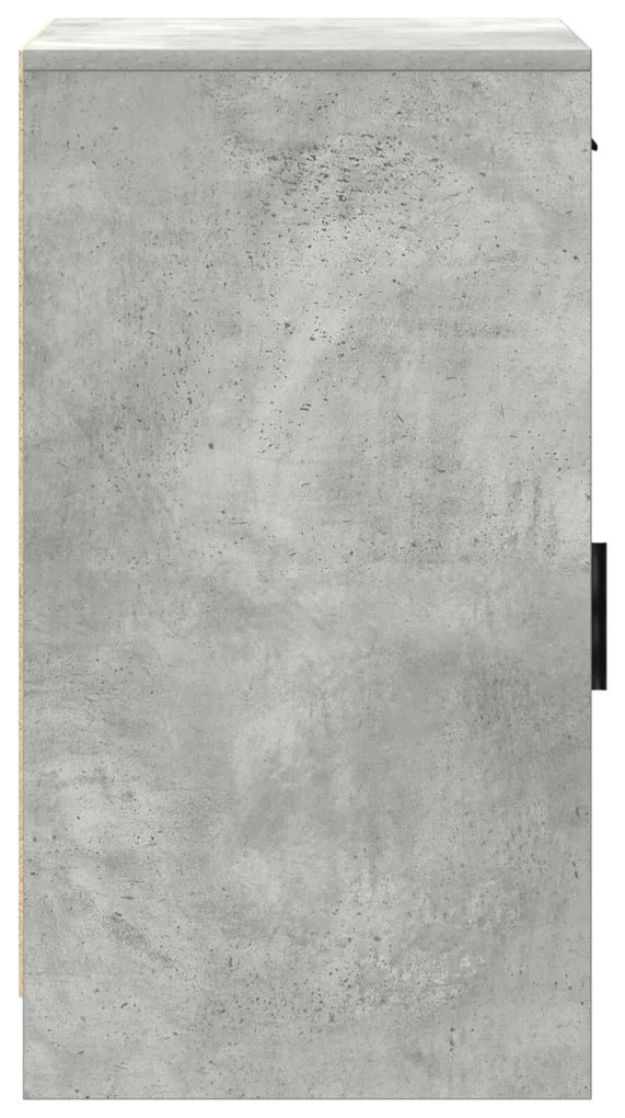 Oldalszekrény Beton Szürke 40x41x75 cm Műanyag Felület
