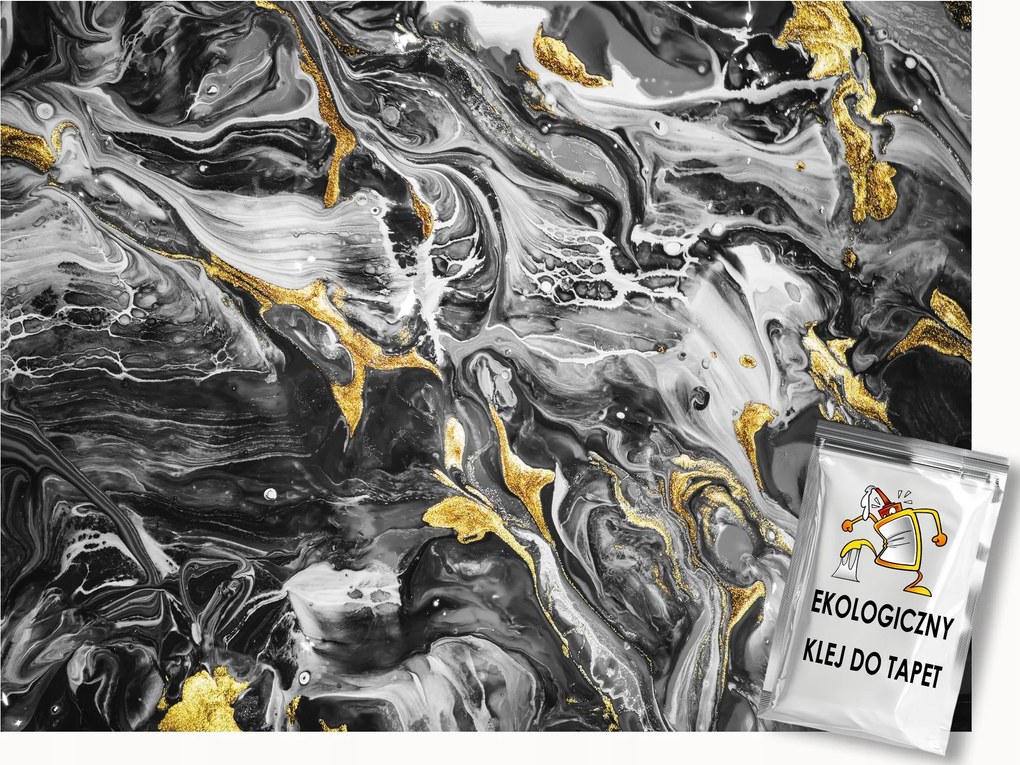 Fotótapéta Flizelina Kő Márvány Ásvány Szürke Glamour 300x210 ragasztó