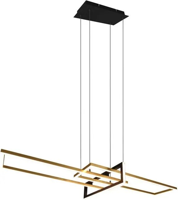 TRIO 320310308 SALINAS Modern Led Függesztett Lámpa Arany LED IP20