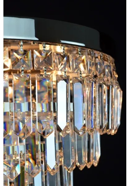 Wranovsky JWZ024060301 - Kristály csillár 5xE14/40W/230V + 1xE27/40W