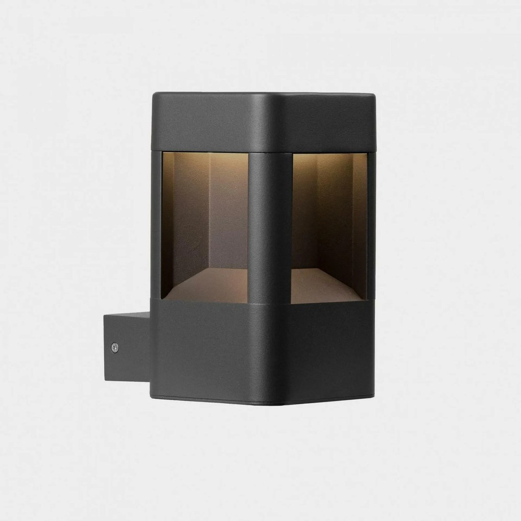 Kohl Lighting KOHL-Lighting Senda fali lámpa sötétszürke 9 W 3000K nem