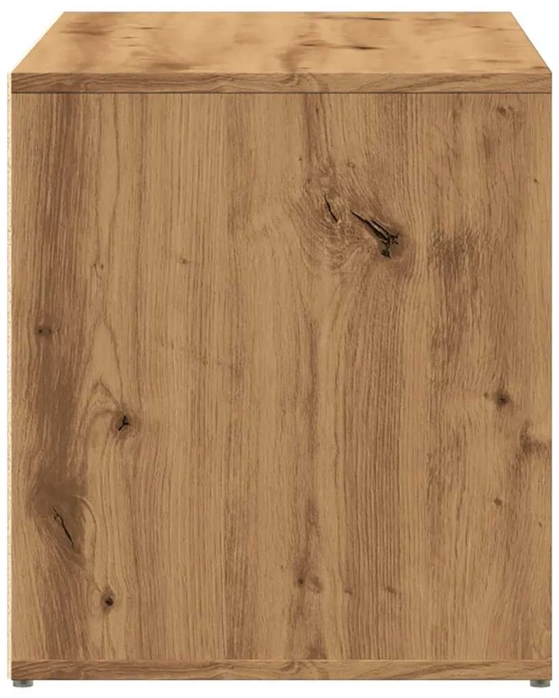 előszobapad 80x40x45 cm Artisan tölgyfa műfa