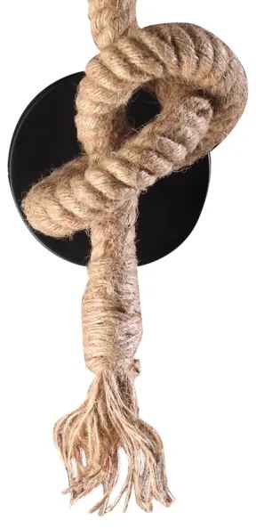 ONLI - Fali lámpa CORDA 1xE27/22W/230V bézs