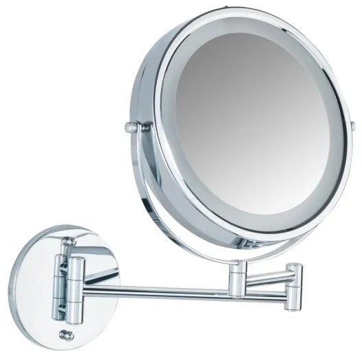 WENKO 3656530100 - Tükör POWER-LOC 25,5x32 cm fényes króm